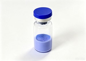 Fournitures d'usine : Poudre bleue de peptide de cuivre GHK-Cu de haute pureté 99% |   Matière première pour soins de la peau et cosmétiques 50ml/100ml - Product Image 2