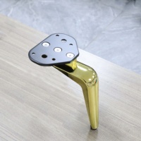 Base de redresseur de pieds en métal, pieds de table à manger en aluminium, pieds de canapé, pieds de meubles, accessoires de canapé