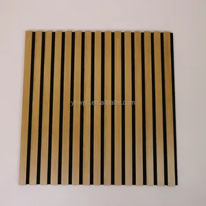 Panel Acústico de Madera Moderno de Tamaño Personalizado para Paredes de Auditorios y Almacenes, Alta Reducción de Ruido, Gran Cobertura - Product Image 1