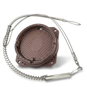 Trampa para Animales Grandes Específica para Jabalíes KT, Trampa de Acero Inoxidable SS304 de 5MM, Tensión de 125KG, Resorte de Respuesta Rápida, Pedal - Product Image 3