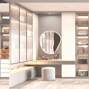 Ensemble de commode pas cher Commode en bois moderne pour chambre à coucher - Product Image 4