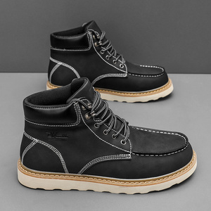 Botas de Trabajo Personalizadas de Moda, Cálidas, Casuales, de Cuero, Ligeras e Impermeables, en Oferta - Product Image 3