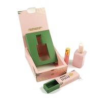 Boîtes de rangement en papier biodégradable avec laminage mat, personnalisables en taille et couleur, pour emballages cosmétiques et soins de la peau, Crown Win Embellished