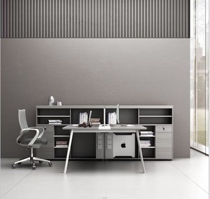 Hiện Đại Chuyển Đổi 2/4/6 Người Nghiên Cứu Bàn Kệ Lớp Tùy Chỉnh OEM Bằng Gỗ Văn Phòng Máy Trạm Đồ Nội Thất Nhà Máy Trực Tiếp Nhà Máy - Product Image 2