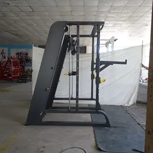 commercial gym equipments pin loaded 3D smith rack sports exercise machine smith machine