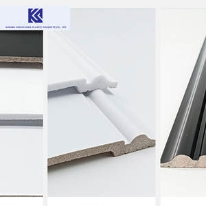 Plinthes décoratives modernes <span class=keywords><strong>pour</strong></span> intérieur en WPC, accessoires de revêtement de sol imperméables en polystyrène PS, plinthes en PVC - Product Image 3