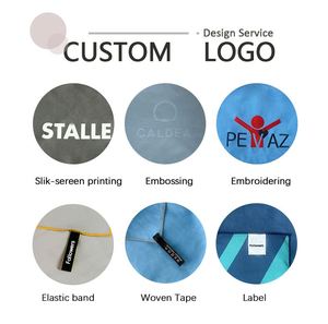 Customizable <b>Towel</b> Sweat Absorbent Soft Portable Sport Camping Gym <b>Beach</b> Yoga Swimming <b>Microfiber</b> Quick Dry <b>Towel</b> - Product Image 4