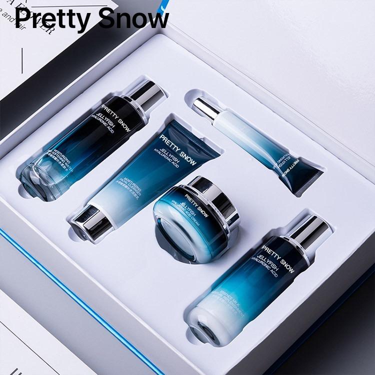 Face wash facial cleanser face cream toner retinol vitamin c serum organic korean other set skin care products