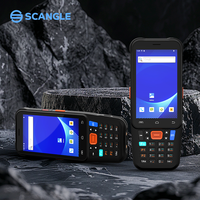 Terminal de point de vente portable Scangle New F1 PDAS 4 pouces 4G Android 14 avec batterie 5050 mAh, idéal pour la logistique d'entrepôt