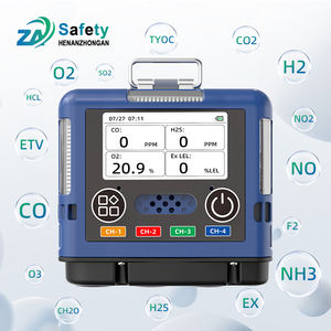 Brandbare Giftige Besloten Ruimte Kooldioxide <span class=keywords><strong>Co2</strong></span> Brandbare Draagbare Multi 4 Gasdetector - Product Image 1