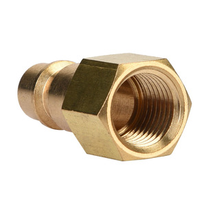 Dingyi Brass Quick Coupling 1/4PT External <b>Thread</b> Pneumatic <b>Tool</b> Accessory - Product Image 5
