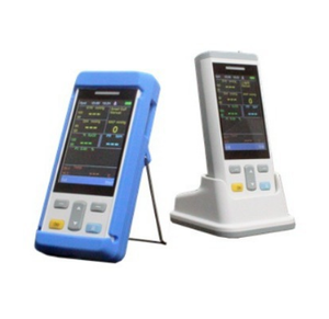 Moniteur vétérinaire portable pour animaux <span class=keywords><strong>de</strong></span> compagnie avec <span class=keywords><strong>mesure</strong></span> <span class=keywords><strong>de</strong></span> la pression artérielle non invasive (NIBP), <span class=keywords><strong>de</strong></span> la saturation en <span class=keywords><strong>oxygène</strong></span> (SpO2), <span class=keywords><strong>de</strong></span> l'<span class=keywords><strong>oxygène</strong></span> carbonique exhalé (ETCO2), <span class=keywords><strong>de</strong></span> l'électrocardiogramme (ECG) et <span class=keywords><strong>de</strong></span> la température corporelle - Product Image 2