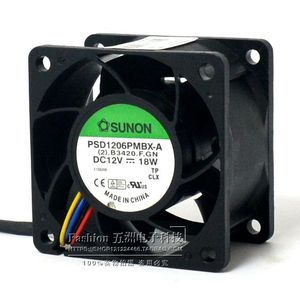 SUNON PSD1206PMBX-A 12V 18W 120x120x25mm Ball Bearing Fan <b>Computer</b> <b>Case</b> Cooling - Product Image 2