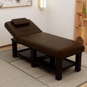 Moderne luxe houten beautytafel massagetafel groothandel voor <span class=keywords><strong>salon</strong></span> spa gezichtsbehandelingen lichaamsverzorging verstelbare luxe salonmeubelen - Product Image 6