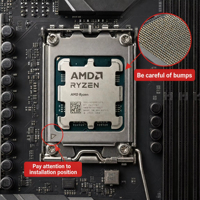 Processeur AMD Ryzen 7 7800X3D AM5 Zen4 8 cœurs 16 threads 4,2 GHz de base 5,0 GHz Boost 3D V-Cache pour jeux sur PC en stock