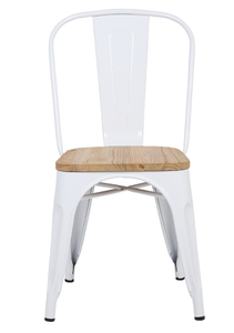 <span class=keywords><strong>Barato</strong></span> al aire libre Café Restaurante Estilo Industrial Antiguo Comedor Sillas Vintage Metal Tolixed Silla - Product Image 2