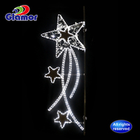 Iluminación Decorativa para Exteriores IP65 Impermeable, Luz LED 2D con Motivos Navideños para Festividades