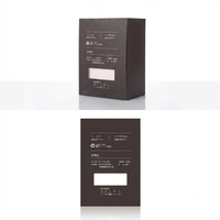 Caja de Cartón Negra Mate Personalizada, Caja de Empaque para Venta al por Menor para Pantimedias Ultrafinas