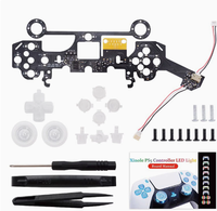 Carte LED modifiée DIY pour manette de jeu sans fil PS5