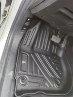 Tapis de vaisselle profonds de revêtement de sol de voiture 3D de nettoyage facile de haute qualité pour Honda Fit Jazz