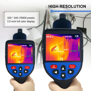 Caméra thermique infrarouge XE-33, 320*240 haute résolution, écran couleur 3,5'', détection de fuites, imageur thermique USB WiFi OEM - Product Image 3