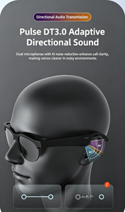 Lunettes intelligentes AI : traduction, musique et appels téléphoniques, lunettes de soleil sans fil, lunettes audio intelligentes - Product Image 2
