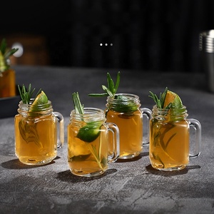 Mignon drôle 1.5oz Mini Mason Jar Party Shot Glass Nouveauté Cocktail Punch Verres Mug - Product Image 5