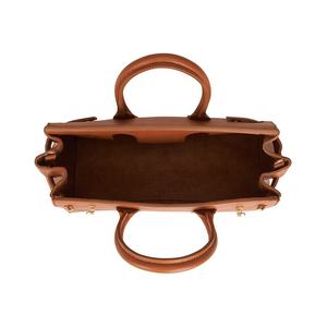 Sacs fourre-tout pour femmes en cuir PU vegan de créateur de mode personnalisés Poignée supérieure Lychee Fermeture classique Étanche Luxe - Product Image 5