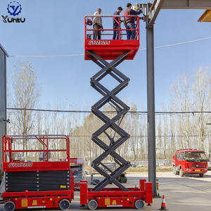 Plateforme élévatrice pour les grands centres logistiques et est utilisée comme plateforme de levage pour l'ajustement des étagères surélevées - Product Image 5