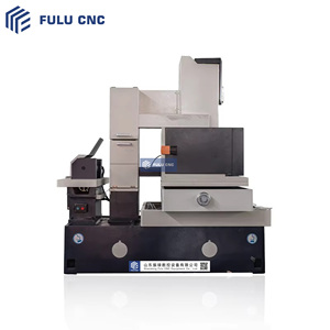 ماكينة قطع الأسلاك بالتحكم الرقمي بالكمبيوتر FULU CNC SL500 SL600 عالية السرعة، ماكينة قطع بالتفريغ الكهربائي CNC، مكونات محرك PLC أوتوماتيكية 220 فولت/380 فولت 1.5 كيلو واط - Product Image 3