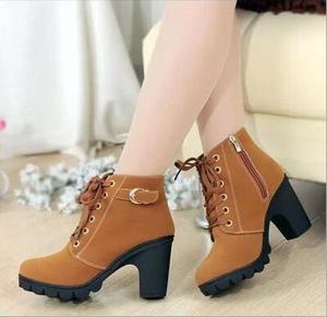 Botas Tacon Grueso Alto Hot Sale, 60% OFF | www.autoescolaurgell.com