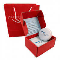 Boîtes d'emballage rigides pour aligneurs dentaires personnalisés avec logo de clinique dentaire, ensembles d'aligneurs, boîtes d'emballage en papier avec sac en papier