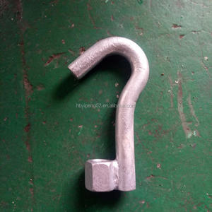 Accessoires pour liens électriques aériens, crochet en <span class=keywords><strong>queue</strong></span> <span class=keywords><strong>de</strong></span> <span class=keywords><strong>cochon</strong></span> en acier galvanisé, boulon en <span class=keywords><strong>queue</strong></span> <span class=keywords><strong>de</strong></span> <span class=keywords><strong>cochon</strong></span>, <span class=keywords><strong>vis</strong></span> en <span class=keywords><strong>queue</strong></span> <span class=keywords><strong>de</strong></span> <span class=keywords><strong>cochon</strong></span>, OEM - Product Image 6