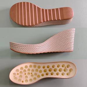 Diseño de moda Suela Mujer Suelas gruesas de PU para SANDALIAS Zapatos Suela exterior - Product Image 4