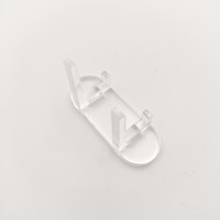 Support d'affichage multicouche en PMMA transparent de 8 mm d'épaisseur à double support, pour présentoirs de vêtements, finition polie, montage facile – Meilleures ventes