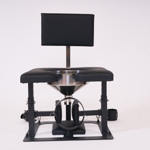SMHigh-end Appareil de lavage facial à l'eau bénite, Outils dorés pour entraînement de punition intense, position assise sur les toilettes, esclave, punition sévère - Product Image 5