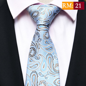 Diseño personalizado de fábrica Paisley patrón <span class=keywords><strong>traje</strong></span> accesorios hombres 8cm poliéster <span class=keywords><strong>corbata</strong></span> para hombres regalo - Product Image 5