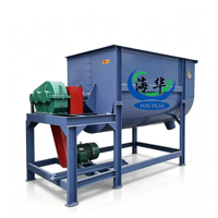 Mélangeur horizontal à double ruban automatique 220V SUS304 pour le traitement des poudres sèches, des mortiers, des aliments, du savon et des produits chimiques – Approvisionnement direct usine