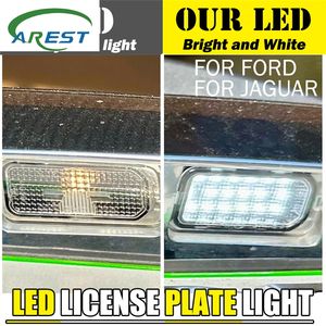 2Pcs Eclairage de plaque d'immatriculation pour <span class=keywords><strong>Ford</strong></span> KUGA <span class=keywords><strong>S</strong></span> MAX MONDEO MK4 <span class=keywords><strong>MK5</strong></span> MK2 <span class=keywords><strong>FIESTA</strong></span> 2008-2019 FOCUS ABS Plastic 12V LED Number Signal Light - Product Image 6