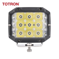 Projecteur LED Cube à faisceau combiné et éclairage latéral en aluminium moulé sous pression pour SUV, VTT, camions et véhicules de chantier