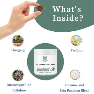 โปรไบโอติกสำหรับสุนัขและแมว บำรุงสุขภาพลำไส้ ช่วยลดการเกิดก้อนขน บำรุงระบบย่อยอาหาร น้ำมันปลาแซลมอนสำหรับสัตว์เลี้ยง - Product Image 2