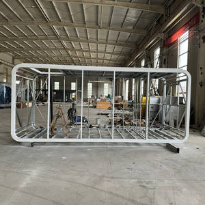 Vente chaude Maisons préfabriquées de luxe personnalisées de style Apple, maisons en verre, maisons modernes mobiles de luxe - Product Image 5