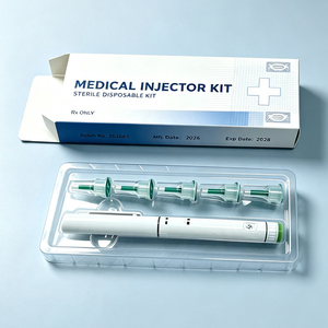 Estuche para Almacenamiento de Plumas, Caja de Embalaje de Papel con Bandeja Protectora para Juego de Plumas Inyectables, Cajas Plegables, Embalaje Exterior para Dispositivos Médicos - Product Image 4