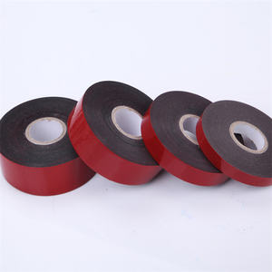 Taille et emballage personnalisables OEM Film anti-adhésif vert double face Ruban de <span class=keywords><strong>mousse</strong></span> PE 1mm Ruban adhésif automatique blanc et noir - Product Image 4