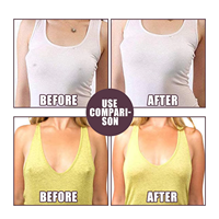Tissu Non tissé confortable soutien-gorge Invisible rembourrage poitrine mamelon couvre autocollants 30 pièces/ensemble