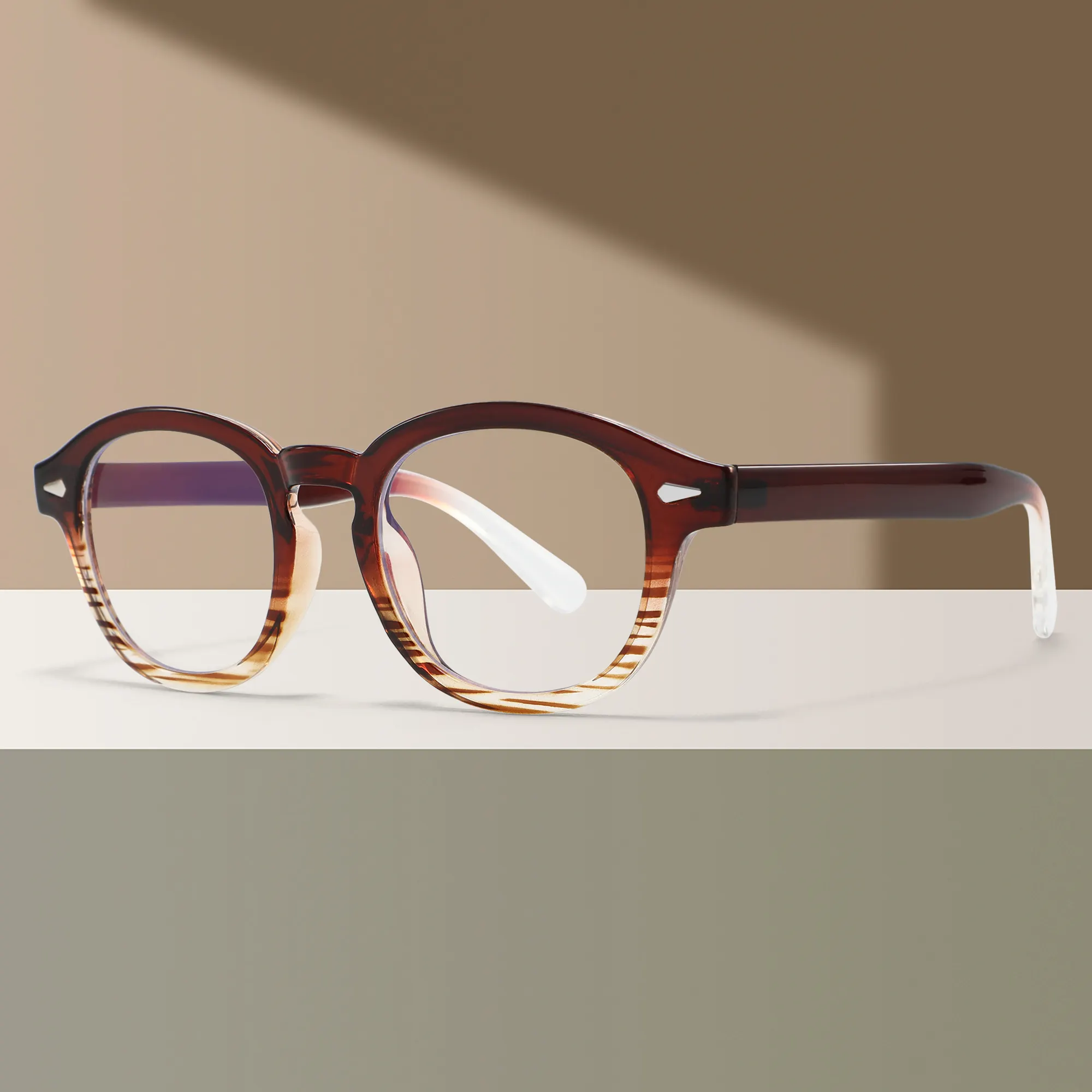 2023新しいスタイリッシュなTR90クラシックブランドのオプティカルブルーライトブロッキングメガネ読書女性男性眼鏡