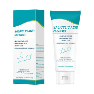 Crema Limpiadora Facial con Niacinamida y Aminoácidos, Ácido Salicílico, Anti-Espinillas, Limpieza Profunda, Control de Grasa, Iluminadora y Reafirmante - Product Image 1