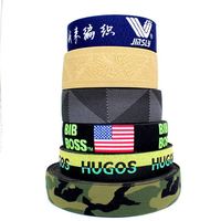 Personnalisable 3cm & 5cm Jacquard Bande Élastique Usine-Direct Polyester Spandex Ceinture pour Sacs & Chaussures Tissé Techniques Sangle