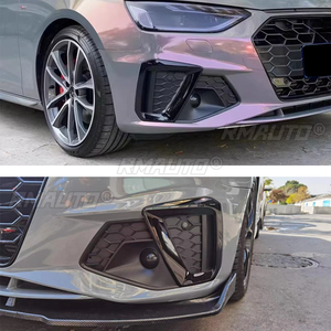 Par de Rejillas para Faros Antiniebla, Cubierta de Faro Antiniebla para Parachoques Delantero, Rejillas de Malla de Panal para Audi A4 B9 SLine 2020-2022, Accesorios para Automóviles - Product Image 2