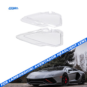 Pièces de rechange de haute qualité en matériau PC, couvercle de phare blanc pour Lamborghini Aventador - Product Image 2